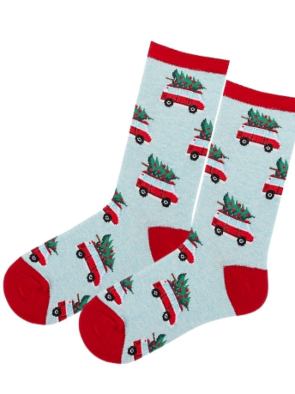 Kids HOTSOX Crew Socks NWT | Christmas Van Socks